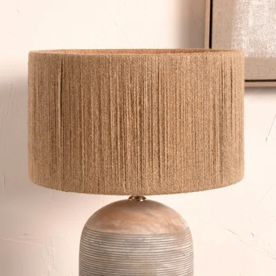 Dunelm Pacific Lifestyle Issa Drum Lamp Shade