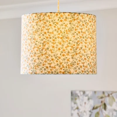 Dunelm Winnie Ditsy Print Easy Fit Drum Lamp Shade