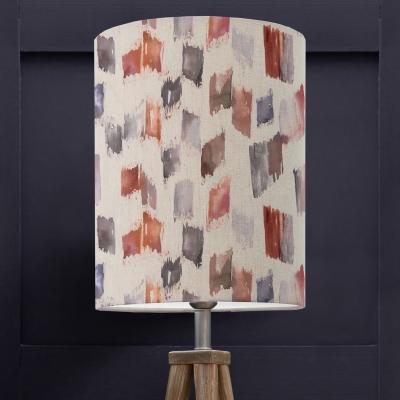 Dunelm Arwen Cylinder Lamp Shade Arwen Scarlet Red