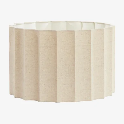 French Bedroom Fluted Lamp Shade