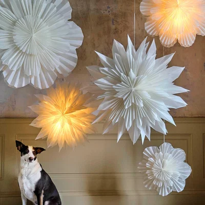 Graham & Green Graham and Green Medium Starburst Paper Shade