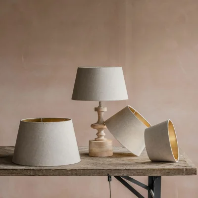 Graham & Green Graham and Green Linen Straight Empire Lampshade - 16 inch