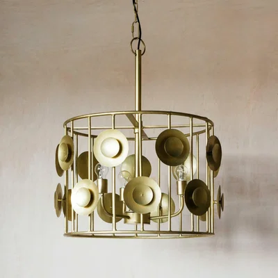 Graham & Green Cecily Large Circle Pendant