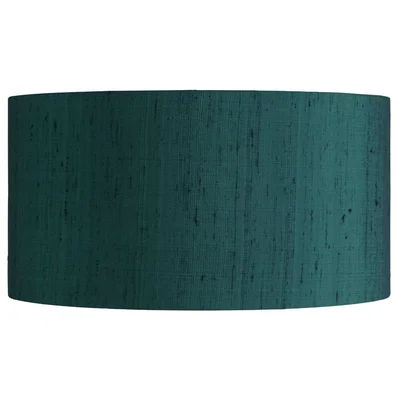 Habitat Habitat Drum Silk 35cm Shade - Ink Blue