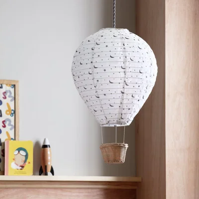 Habitat Habitat Hot Air Balloon White Easy Fit Lampshade - 30cm