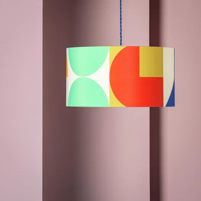 Habitat Habitat 60 Levi Easy Fit Lampshade by Margo Selby - 24x45cm