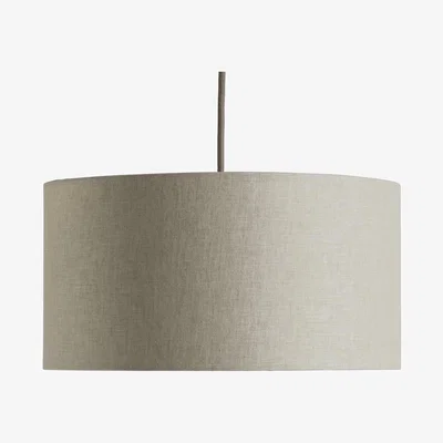 Habitat Habitat 35cm Linen Drum Shade - Oatmeal