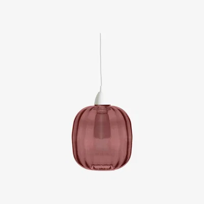 Habitat Habitat Niquita Easy-to-Fit Glass Ceiling Shade- Rose Pink