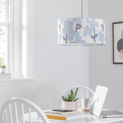 Habitat Habitat 20x40cm Linen Floral Printed Shade - Multicoloured