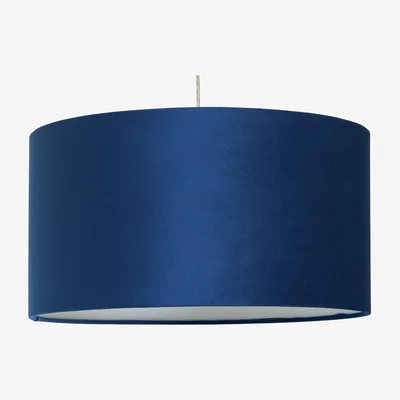 Habitat Habitat 49cm Velvet Shade - Navy