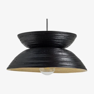 Habitat Habitat Hypnos Spun Bamboo 2 Tier Shade - Black