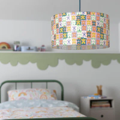 Habitat Habitat Floral Print Easy Fit Lampshade - 25cm