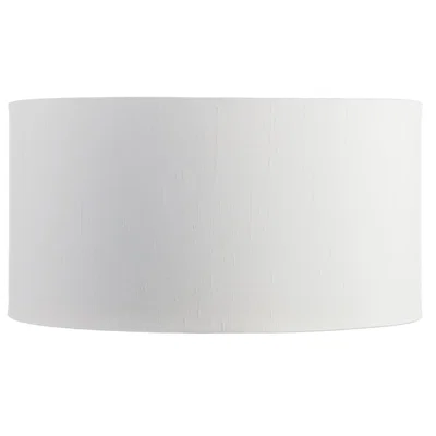 Habitat Habitat Drum Silk 35cm Shade - White