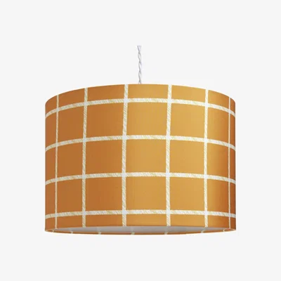 Habitat Habitat Check Print Shade - Mustard