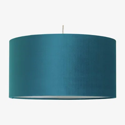 Habitat Habitat 49cm Velvet Shade - Teal
