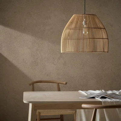 Habitat Habitat Emillius Bamboo Lampshade - 51cm