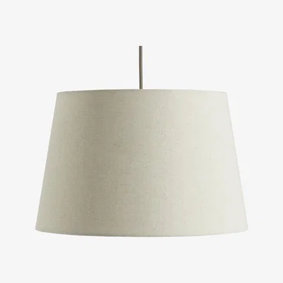 Habitat Habitat 40cm Textured Taper Shade - Biscuit