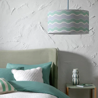 Habitat Habitat Wave 18x35cm Easy Fit Lampshade