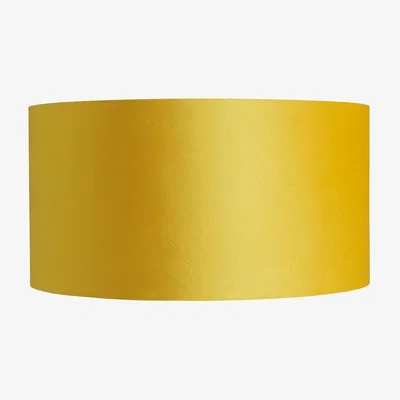 Habitat Habitat French Velvet 35cm Shade - Yellow