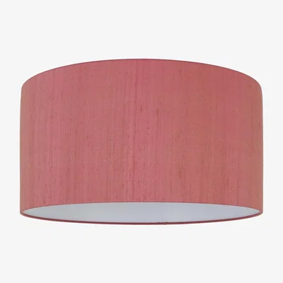 Habitat Habitat Drum Silk 35cm Shade - Pink