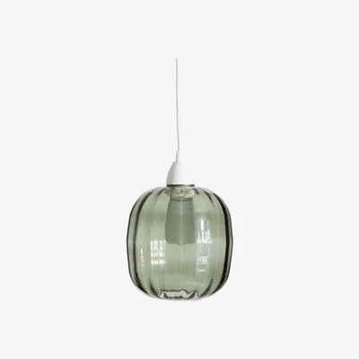 Habitat Habitat Niquita Easy-to-Fit Glass Ceiling Shade- Smoke Grey