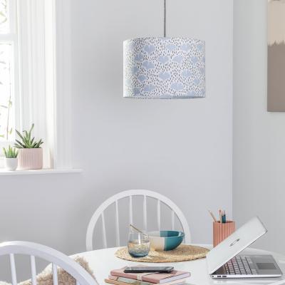 Habitat Habitat Scandi 20x30cm Floral Drum Shade - Multicoloured