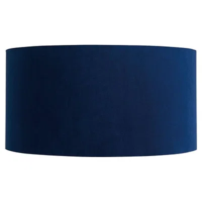 Habitat Habitat French Velvet 35cm Shade - Navy