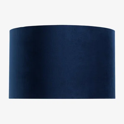 Habitat Habitiat French Velvet 25cm Shade - Navy