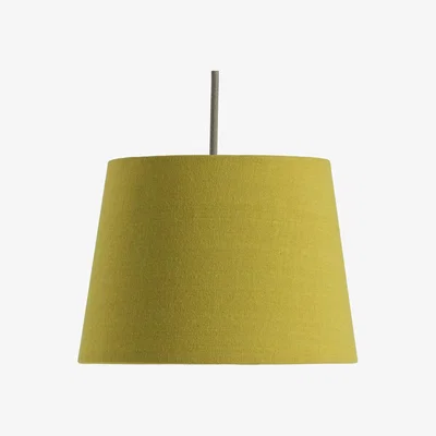 Habitat Habitat 25cm Textured Taper Shade - Ochre