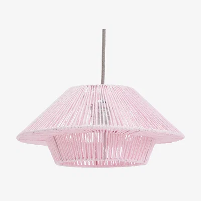 Habitat Habitat Paper Rope 2 Tier Pink Easy Fit Lampshade - 35cm