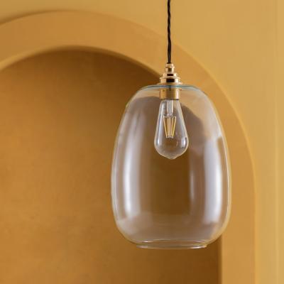 Habitat Habitat Glass Clear Easy Fit Drop Lampshade - 29cm