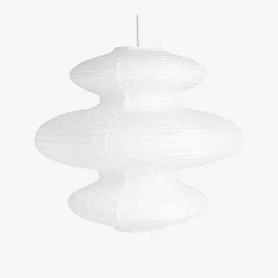 Habitat Habitat Sala White Paper 3 Tier Lampshade - 53.5cm