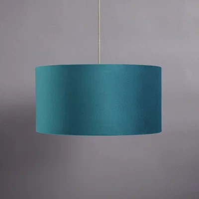 Habitat Habitat 40cm Velvet Shade - Teal