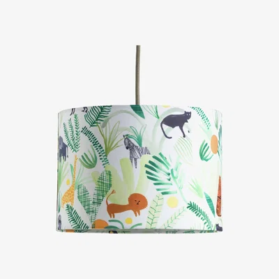 Habitat Habitat Kids 25cm Drum Printed Shade