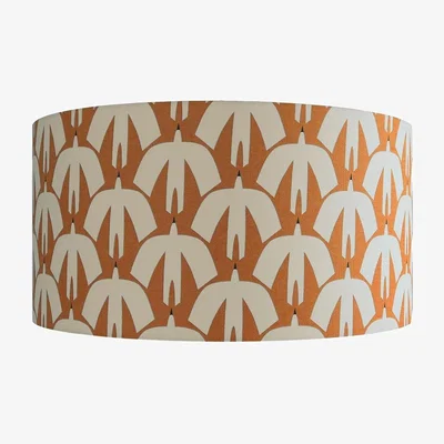 Heal's Shropshire Shades Pajaro Lampshade Satsuma 20 x 18cm