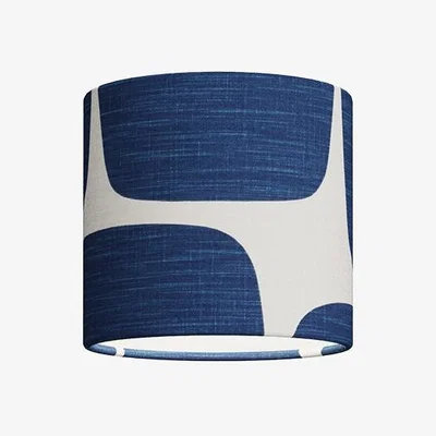 Heal's Shropshire Shades Scion Lohko Lampshade Indigo 20 x 18cm