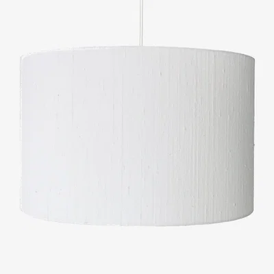 Heal's Heal's Dupion Silk Lampshade Porcelain
