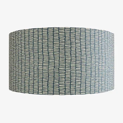 Heal's Shropshire Shades Tocca Lampshade Denim 60 x 30cm
