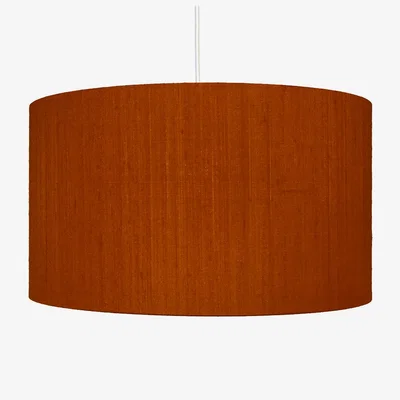 Heal's Heal's Dupion Silk Lampshade Burnt Orange