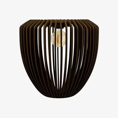 Heal's Umage Clava Wood Easyfit Lamp Shade Dark Oak
