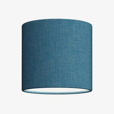 Heal's Shropshire Shades Telford Lampshade Teal Blue 20 x 18cm