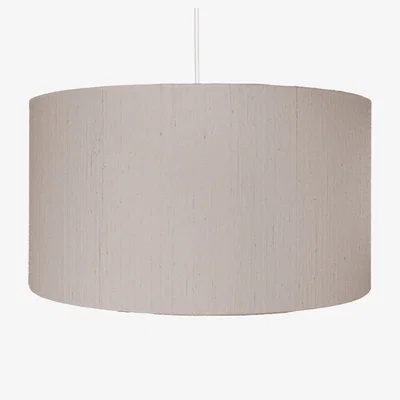 Heal's Heal's Dupion Silk Lampshade Smoke