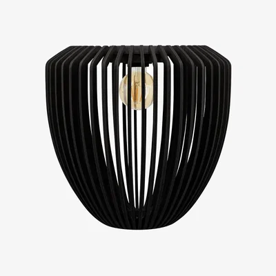 Heal's Umage Clava Wood Easyfit Lamp Shade Black Oak
