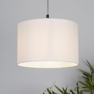 Homebase Clyde Drum Lamp Shade - 30cm - White