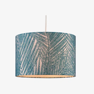 John Lewis John Lewis & Partners Palma Lampshade, Verde