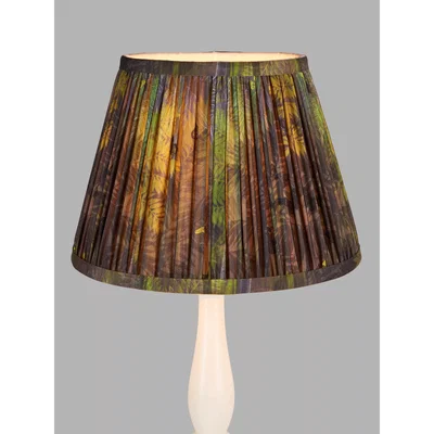 John Lewis John Lewis & Partners + Matthew Williamson Ellwood Tapered Lampshade, Green
