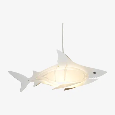John Lewis little home at John Lewis Easy-to-fit Shark Ceiling Shade