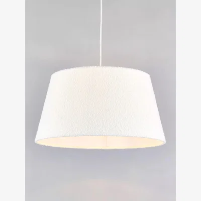 John Lewis John Lewis Boucle Tapered Ceiling Lampshade