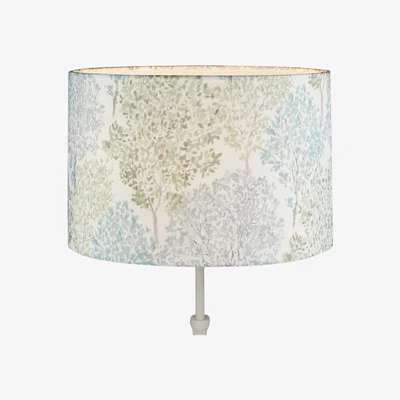 John Lewis John Lewis & Partners Leckford Trees Lampshade, Green
