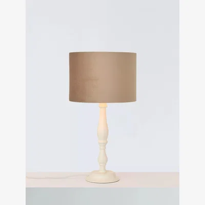 John Lewis John Lewis Matt Velvet Drum Lampshade